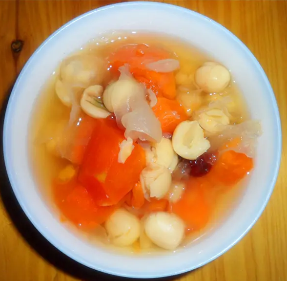 木瓜红枣莲子汤